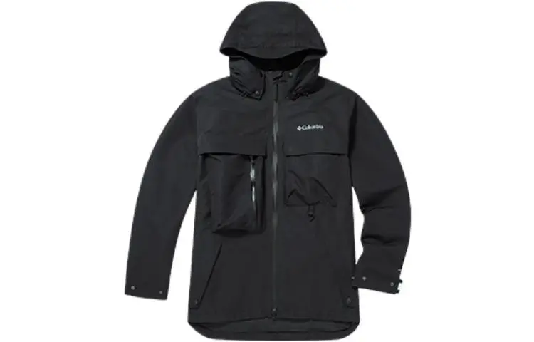 Columbia Windbreaker Jacket Men's Black