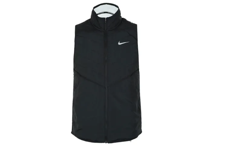 Nike Men DRY Therma-Fit Ripple Vest Black