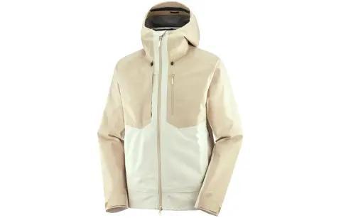 SALOMON Windproof Jackets & Coats Men's Earth Gray