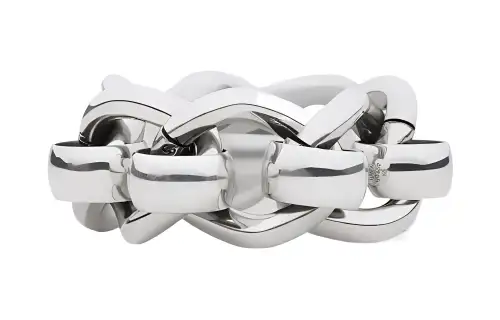 Bottega Veneta Rings Women's Silver