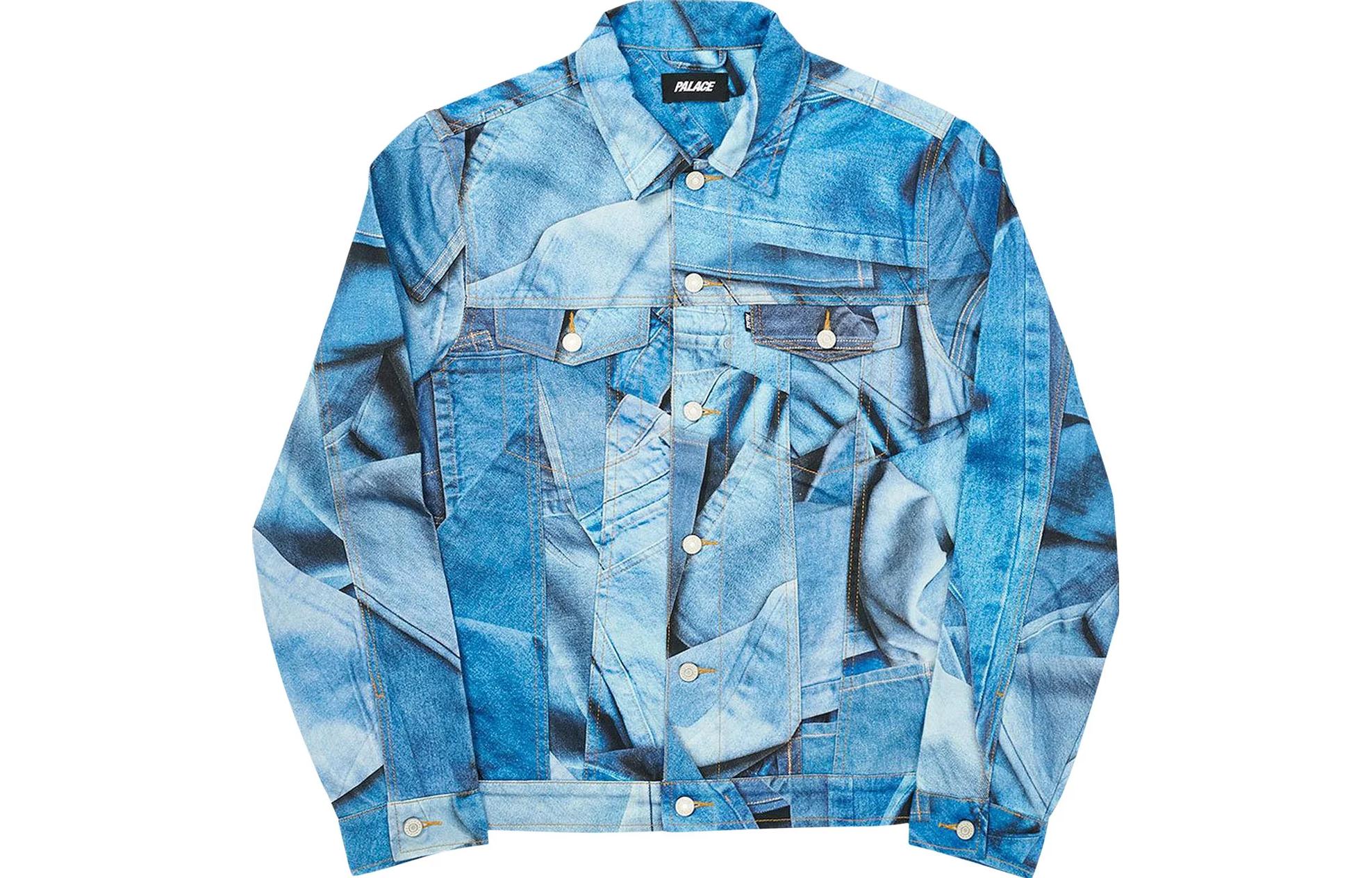 Мужская куртка Palace PALACE Denim Jacket (синяя)