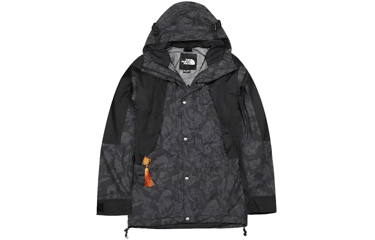 THE NORTH FACE Urban Exploration Outdoor Hiking Waterproof And Windproof Windbreaker Jacket Unisex Black