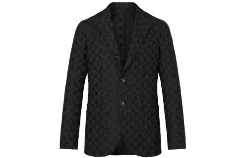 Louis Vuitton 2010s Monogram bouclé jacket