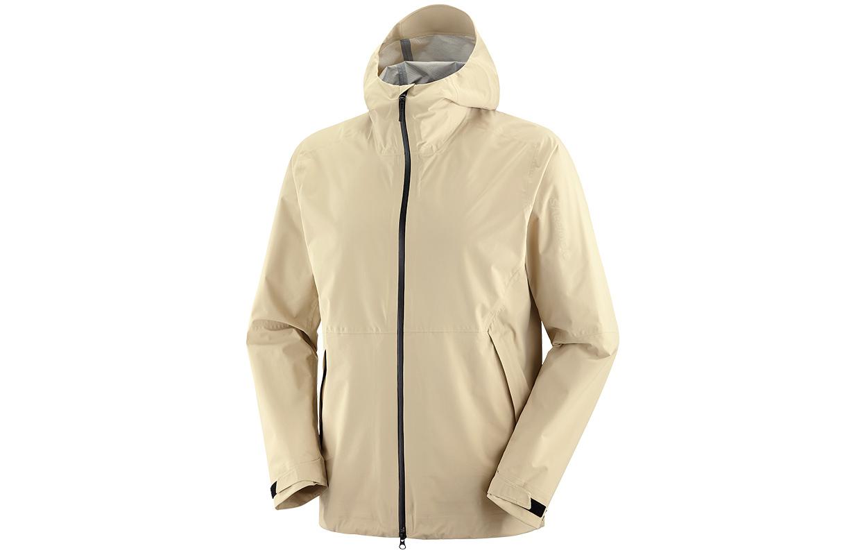 Мужская куртка Salomon OUTERPATH 2.5L WPJKT (белая)
