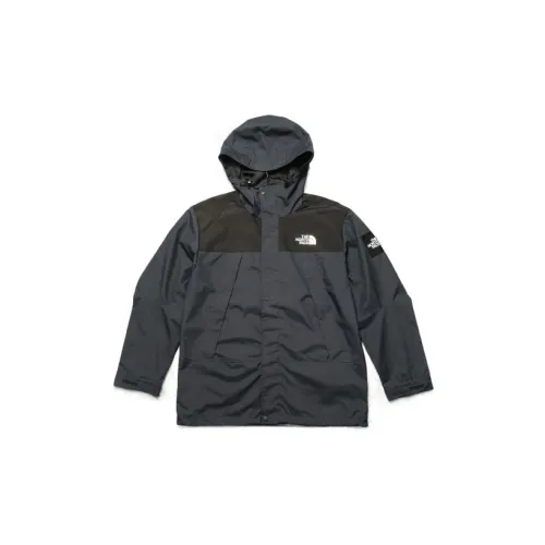 THE NORTH FACE Windbreaker Jackets Unisex Dark Blue Hooded Moderate
