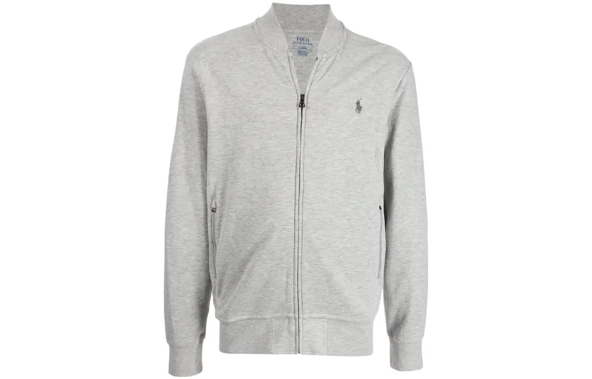 Polo Ralph Lauren Polo Pony-embroidered jersey bomber jacket