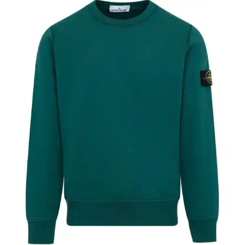 STONE ISLAND Compass Patch Crewneck Sweatshirt