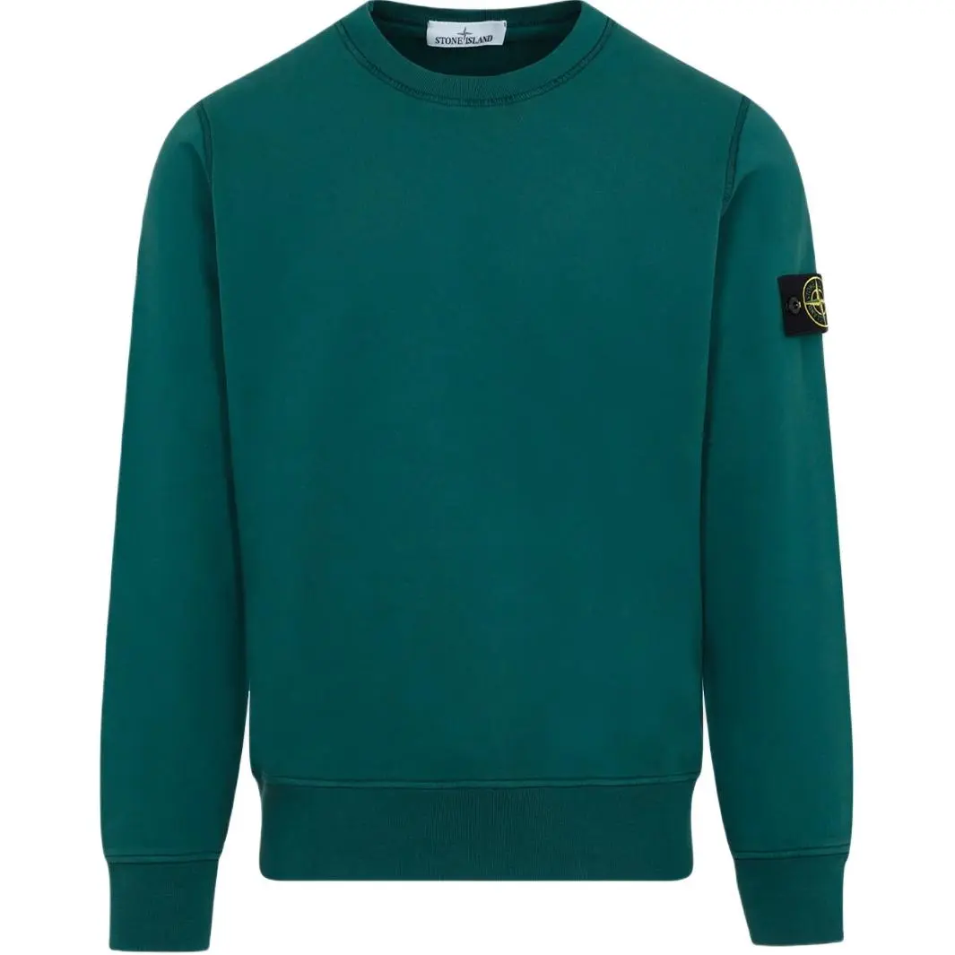 STONE ISLAND Compass Patch Crewneck Sweatshirt