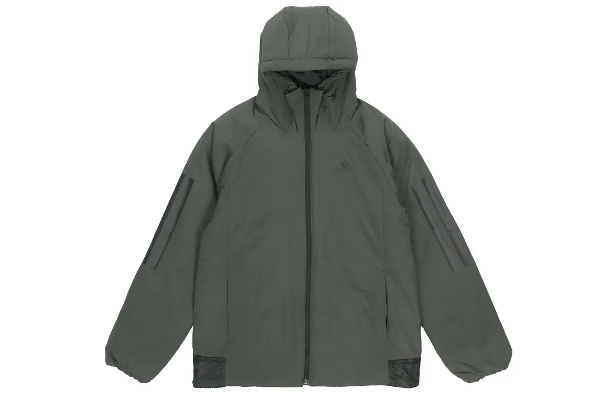 Adidas Puffer Jacket Winter Men's Dark Earthy Brown