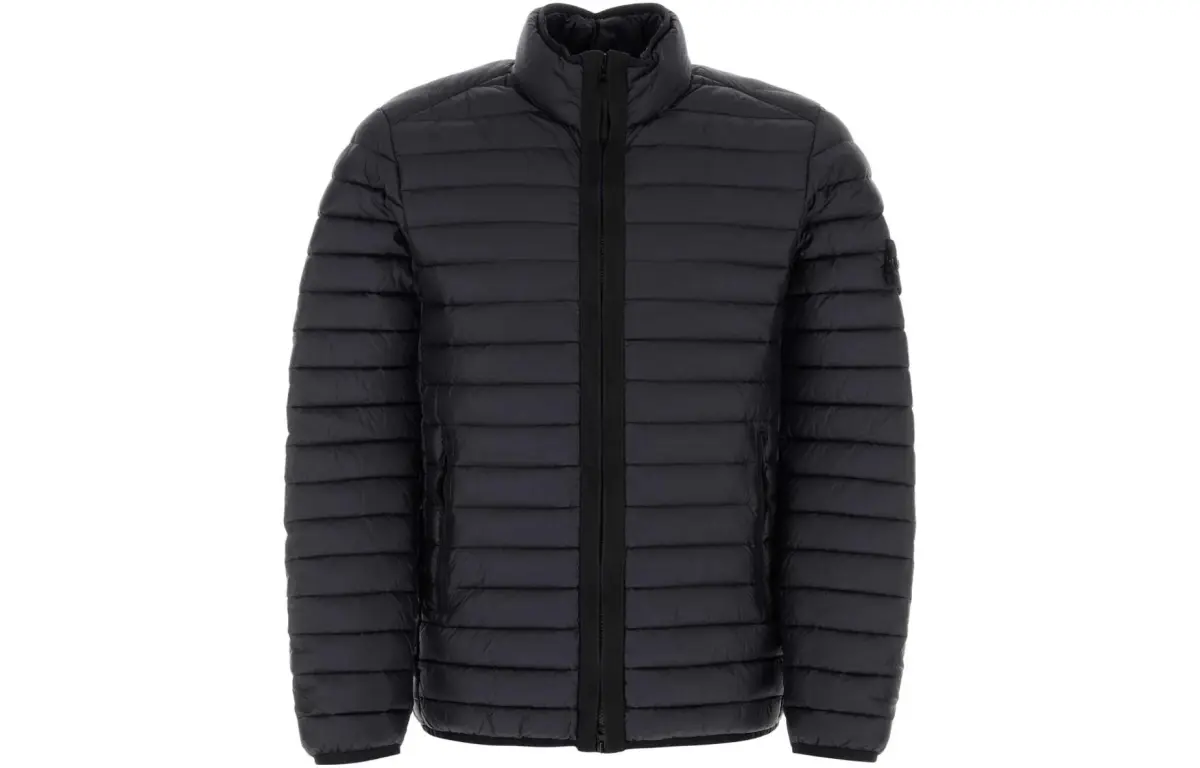 STONE ISLAND Down Jacket Unisex Dark Blue