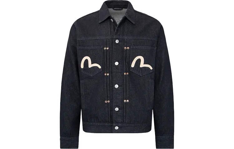 EVISU Denim Jacket Men's Denim Blue