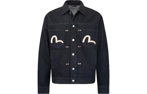 EVISU Denim Jacket Men's Denim Blue