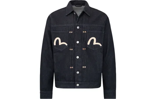 EVISU Denim Jacket Men's Denim Blue