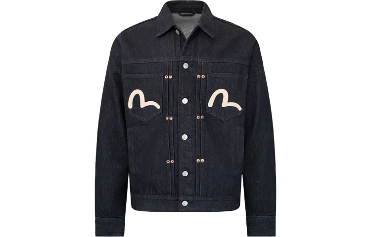 EVISU Denim Jacket Men's Denim Blue