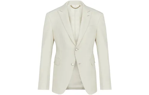 LOUIS VUITTON FW21 Business Suit Coat Men's Light Gray