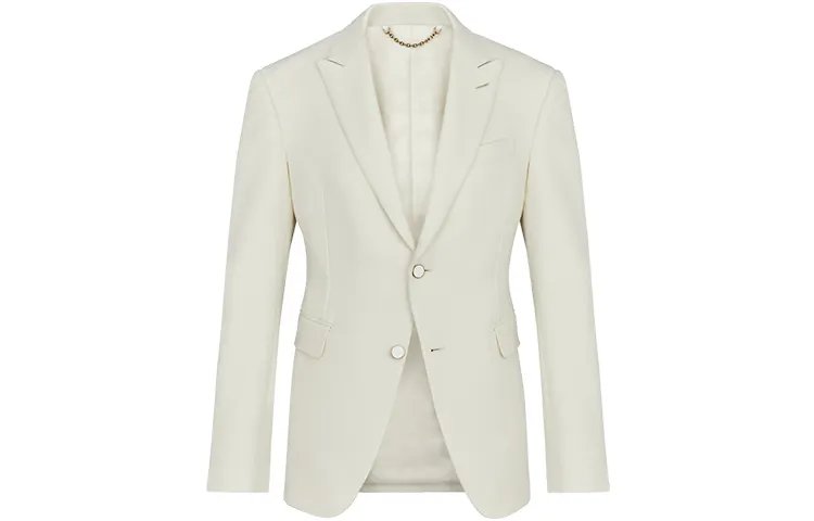 LOUIS VUITTON FW21 Business Suit Coat Men's Light Gray