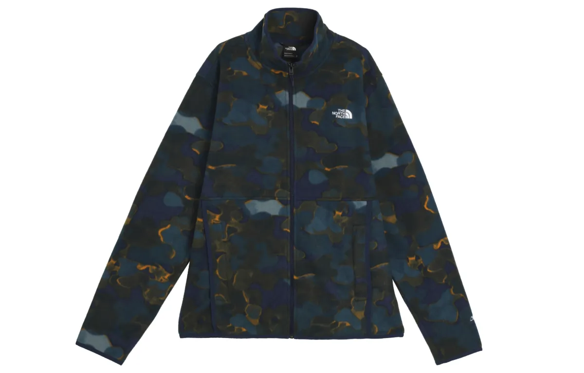 THE NORTH FACE Jackets Men's Marine Blue Stand Collar Moderate Straight Fit