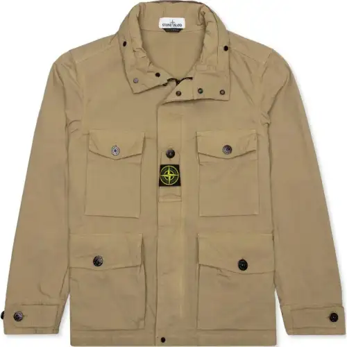 Stone Island logo utility jacket