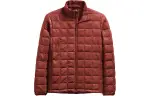THE NORTH FACE Down Jackets Men's Brown Stand Collar Thin Other