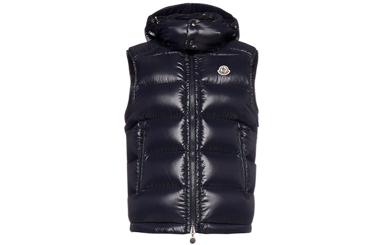 Мужской жилет Moncler Bormes (темно-синий)