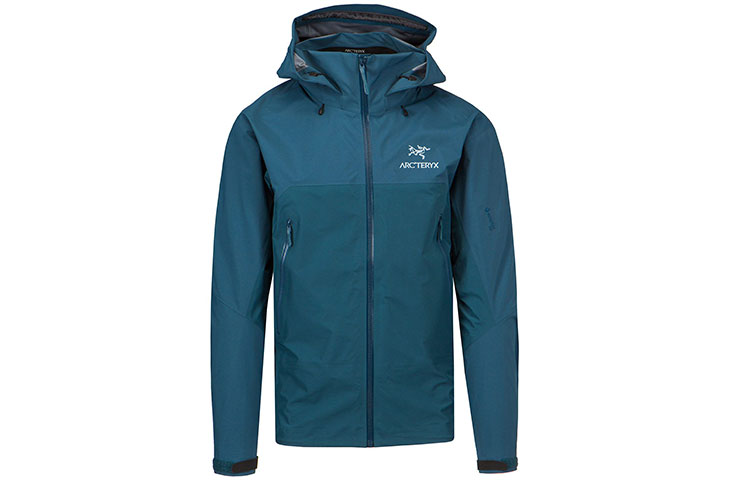 Мужская куртка Arcteryx BETA AR Gore-Tex (синяя) — фото 15