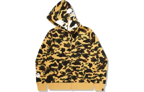 A BATHING APE Jackets & Coats Men's Yellow Black