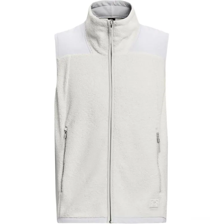 Under Armour Vests Men's White Stand Collar Moderate Other