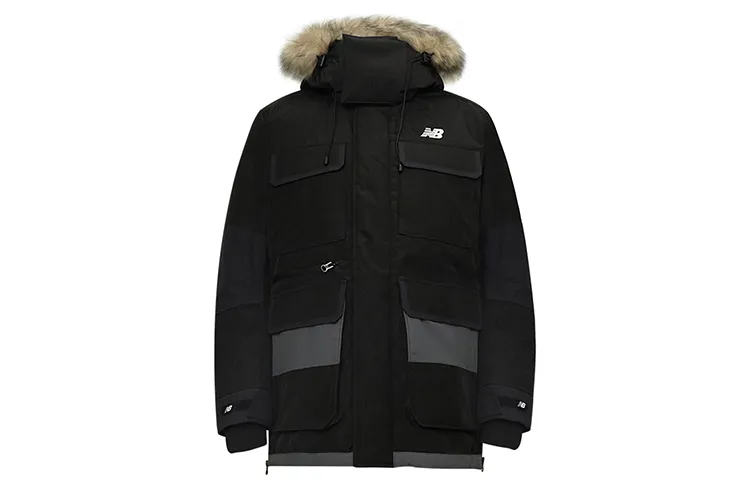 New Balance Down Jacket Winter Unisex Black