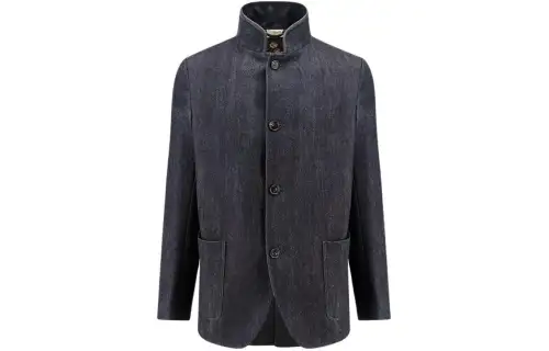 Loro Piana Long Sleeved Button Up Jacket