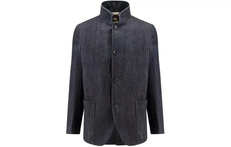 Loro Piana Long Sleeved Button Up Jacket