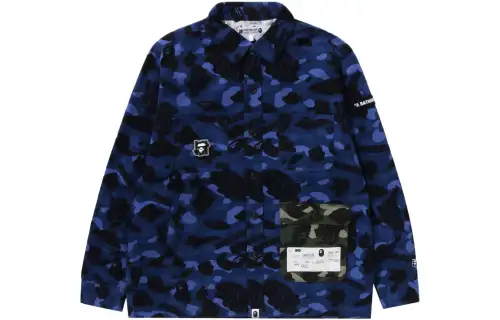 A BATHING APE X UNDEFEATED Bape Jackets Men's Marine Blue Lapel Moderate Other