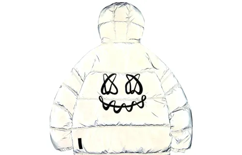 ER Down Jackets Unisex Hooded Thickened Other