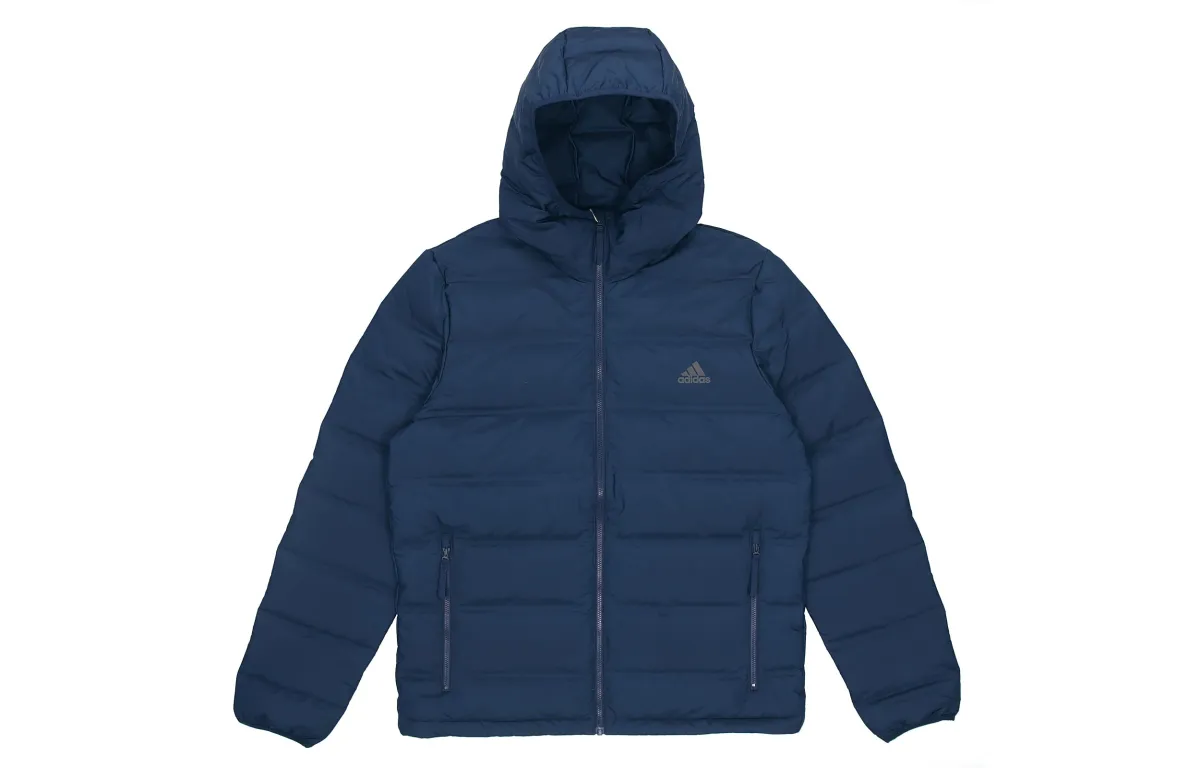 Adidas Helionic Down Jacket Winter Men's College Navy