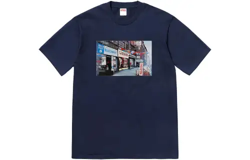 Supreme SS18 T Shirts Unisex Crew Neck Moderate Straight Fit