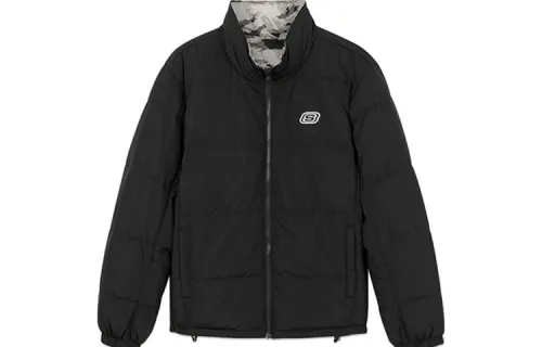 Skechers Down Jacket Men's Carbon Black