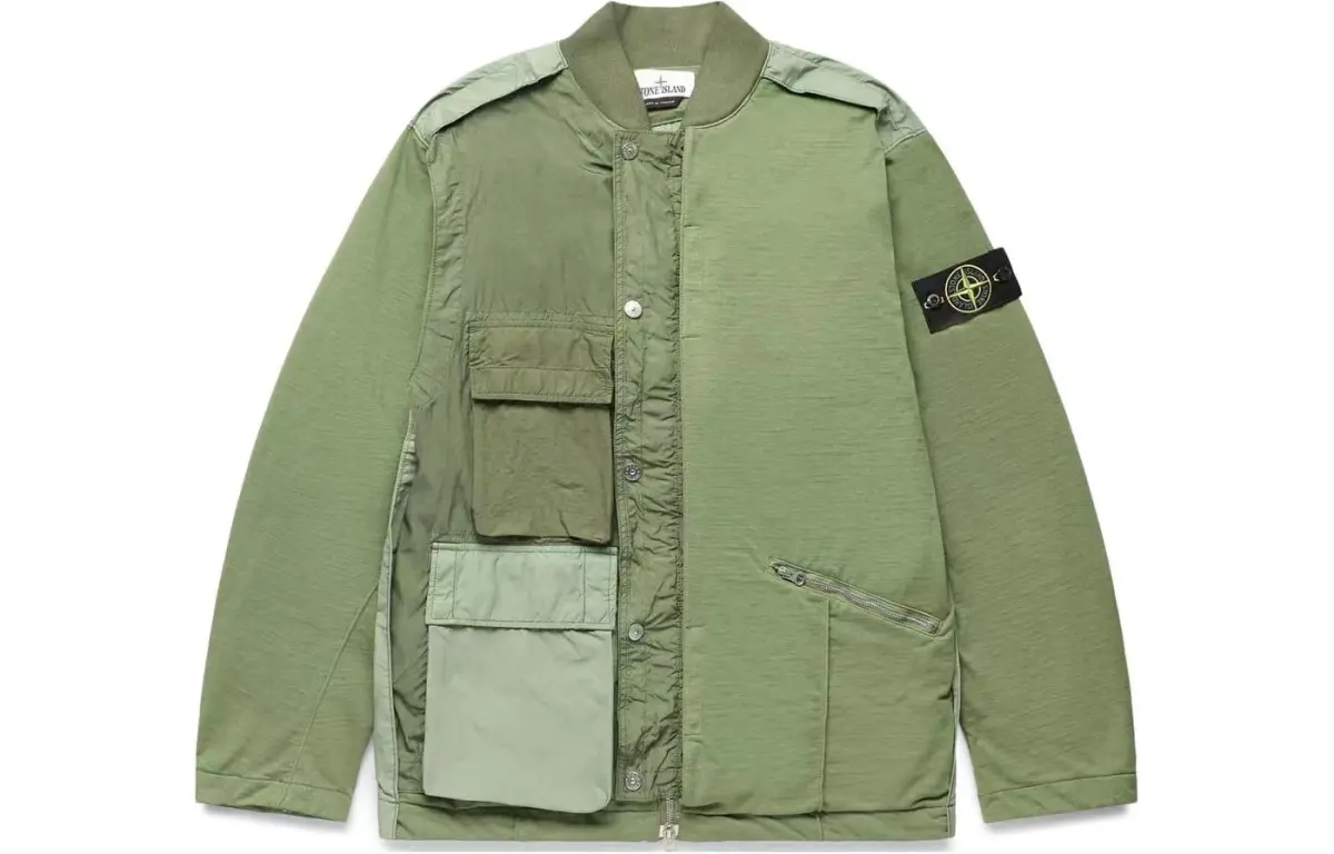 STONE ISLAND HYPE TC SS23 Jackets & Coats Men's Sage Green