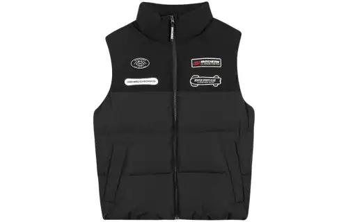 Skechers Vests Men's Stand Collar Thickened And Fleece Lined Other