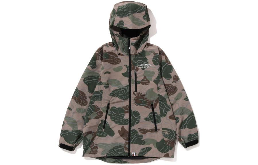 Куртка A BATHING APE LAYERED LINE Camo (разноцветная)