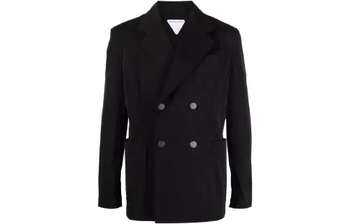 Bottega Veneta SS22 Business Suit Coat Men's Black