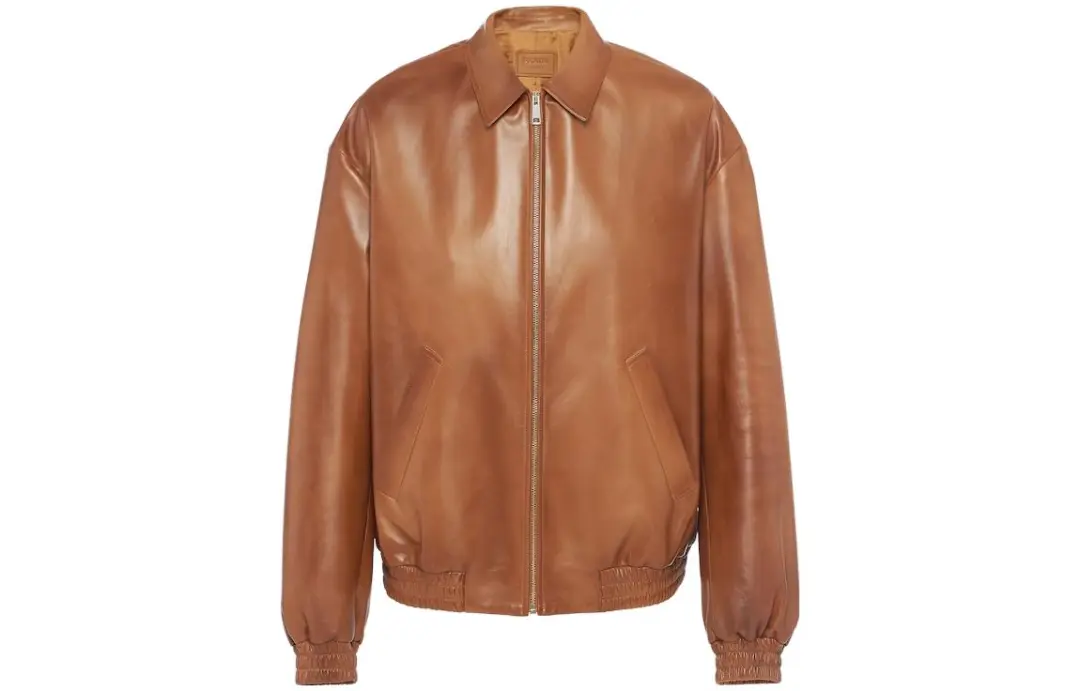 PRADA Nappa leather Bomber Jacket