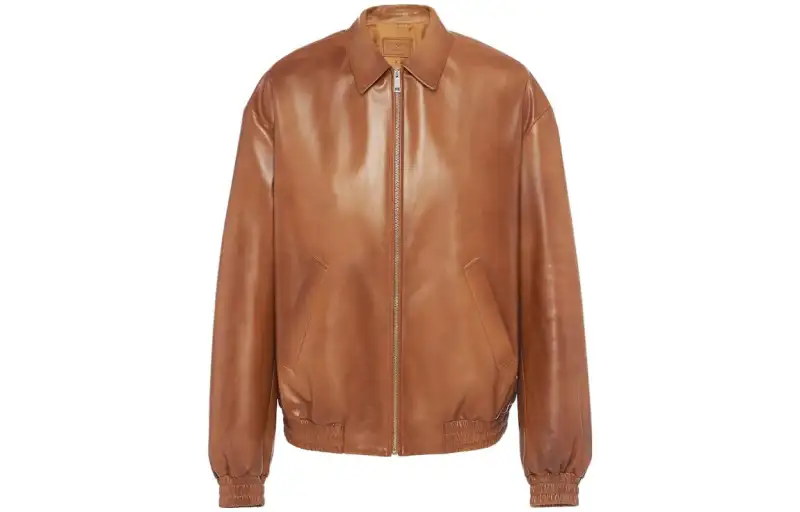 PRADA Nappa leather Bomber Jacket