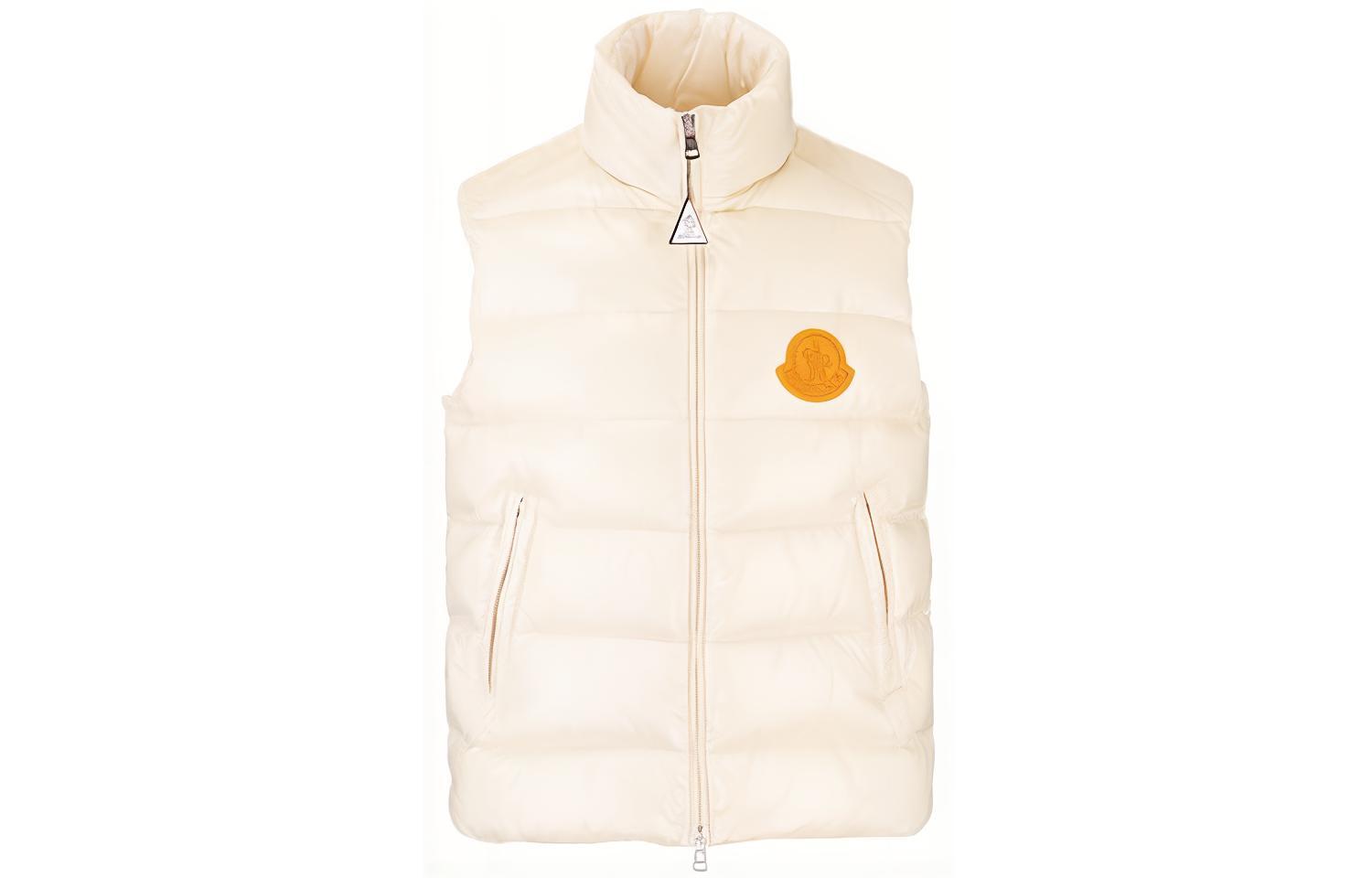Мужская куртка Moncler Ecrins Down Jacket (бежевая)