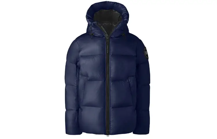 Canada Goose logo-patch padded jacket