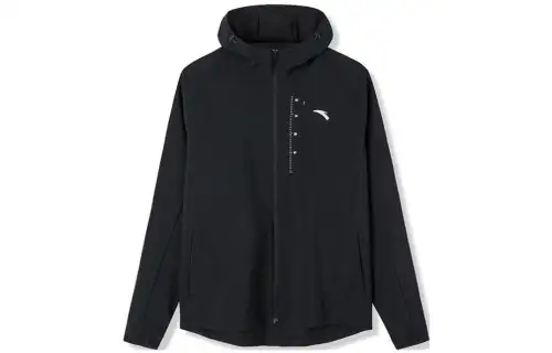 Anta Running Collection Windbreaker Jacket Men's Black