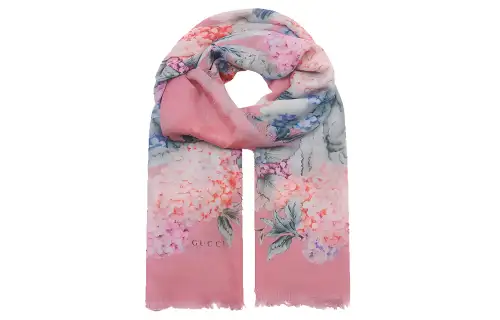 GUCCI Knit Scarves Women's Pink