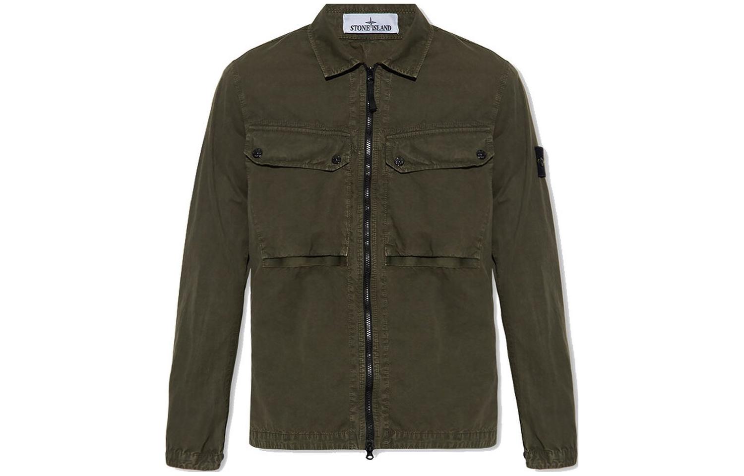 STONE ISLAND FW23 Jacket Men's Olive Green
