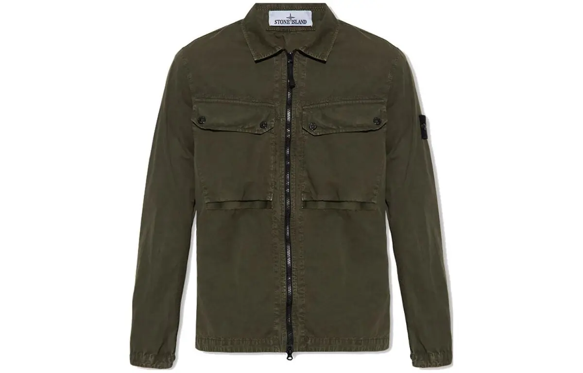 STONE ISLAND FW23 Jacket Men's Olive Green