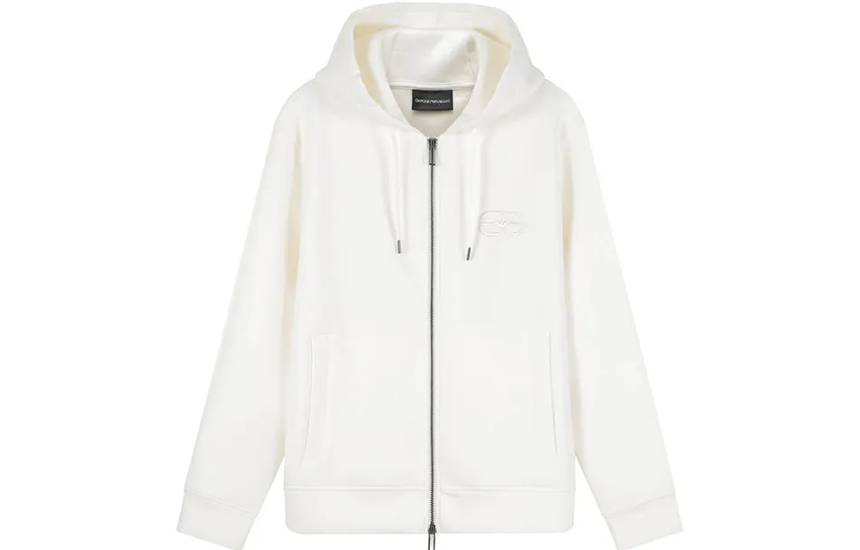 EMPORIO ARMANI SS23 Jackets & Coats Men's Ecru