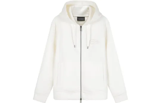 EMPORIO ARMANI SS23 Jackets & Coats Men's Ecru