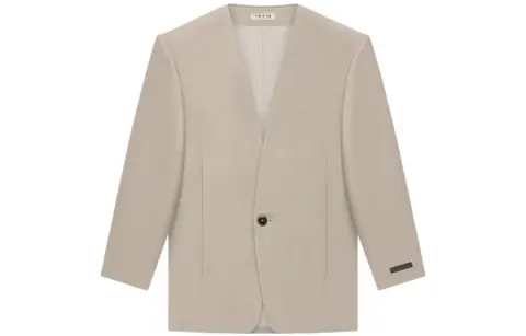 Fear Of God SS23 Eternal Business Suits Unisex Beige V-neck Moderate Business Suit